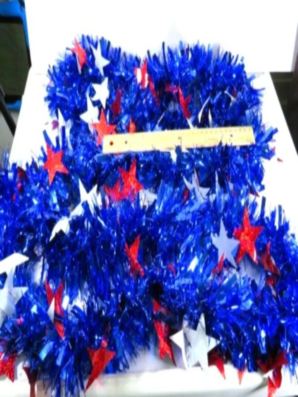 Festive Americana Party Kit Red White Blue USA Holiday Bundle Patriotic